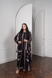 Silk-Touch Satin Abaya